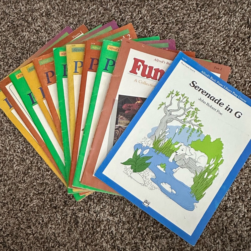 Alfred’s Basic’s Piano Sheet Music Collection - Vintage